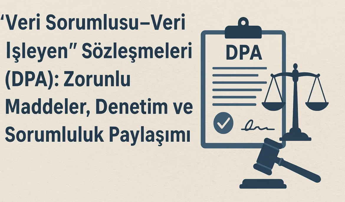 Veri İşleyen Sözleşmesi
